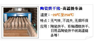陶瓷烘干線專用高溫鏈條油--長(zhǎng)沙合軒