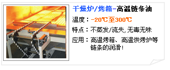 干燥爐/烤箱專用高溫鏈條油--長(zhǎng)沙合軒